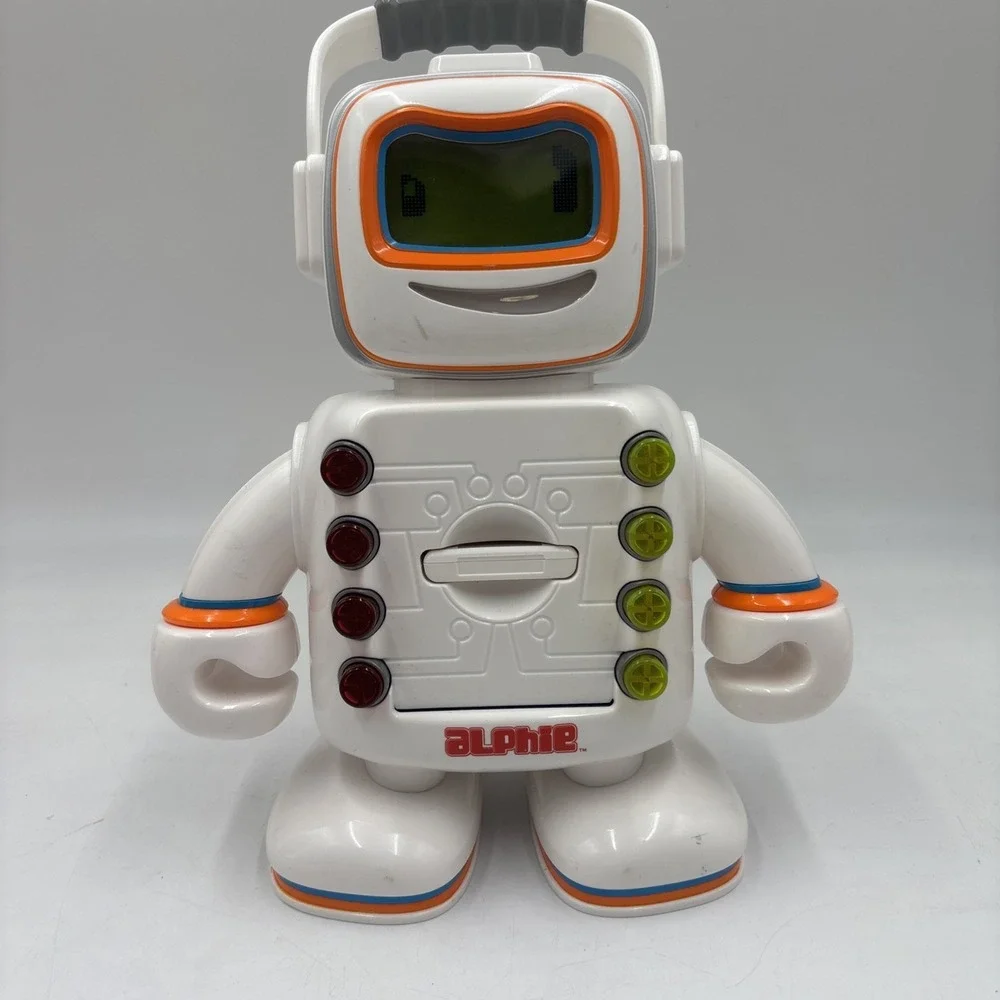 Playschool Robot Alphie Learning Lights Up, Talks, Tested/Works Great Robot Only